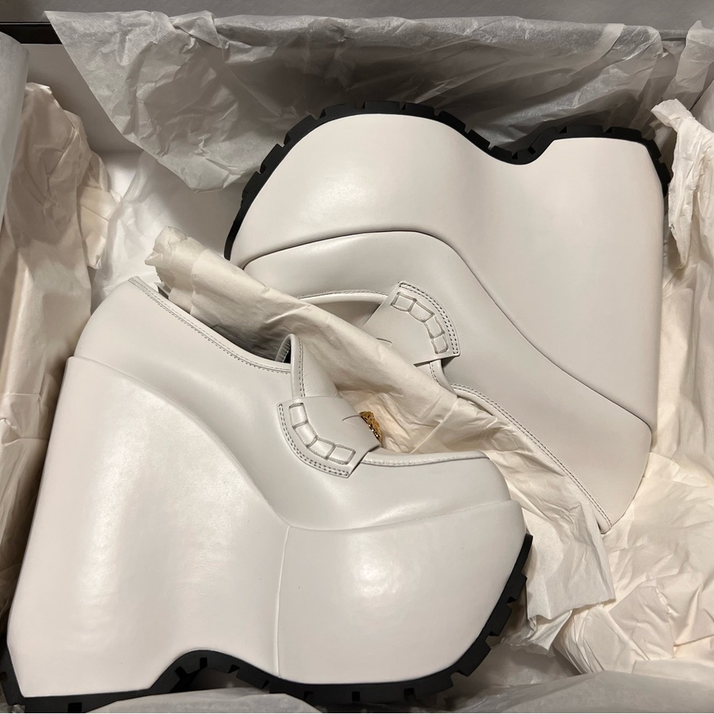 Versace: Medusa Triplatform Wedge - Picture 7 of 16